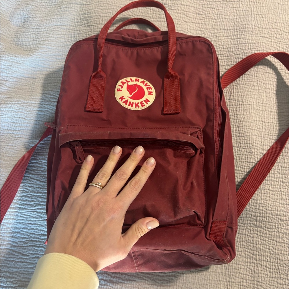Fjallraven Kånken Ox Red Backpack - Picture 4 of 6